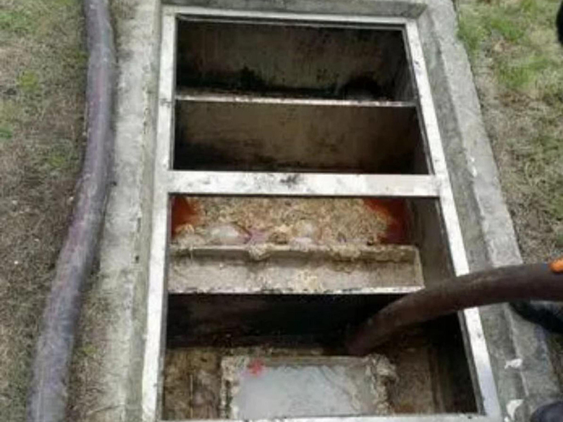瑞溪镇隔油池清理